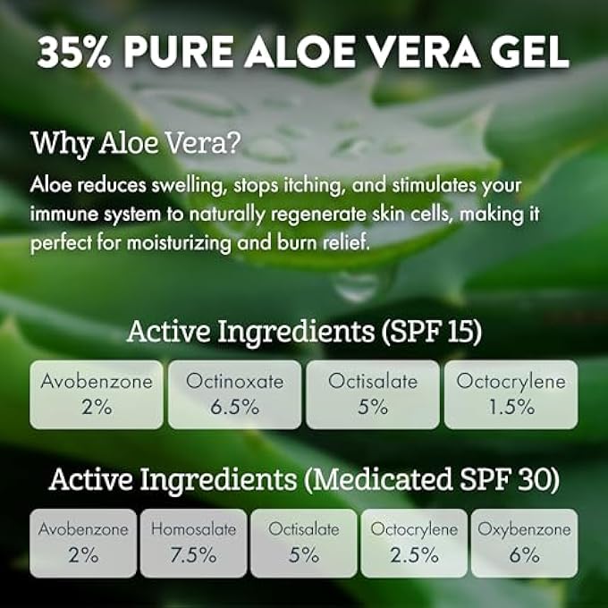 Aloe Up LIP ICE - LIP BALM 5-PACK - INCLUDES SPF 15 LIP BALMS AND AN SPF 30 MEDICATED LIP BALM - WITH NATURAL MOISTURIZING OILS AND HYDRATING ALOE VERA GEL - ALCOHOL-FREE - ASSORTED LIP CARE PACK - Image 3